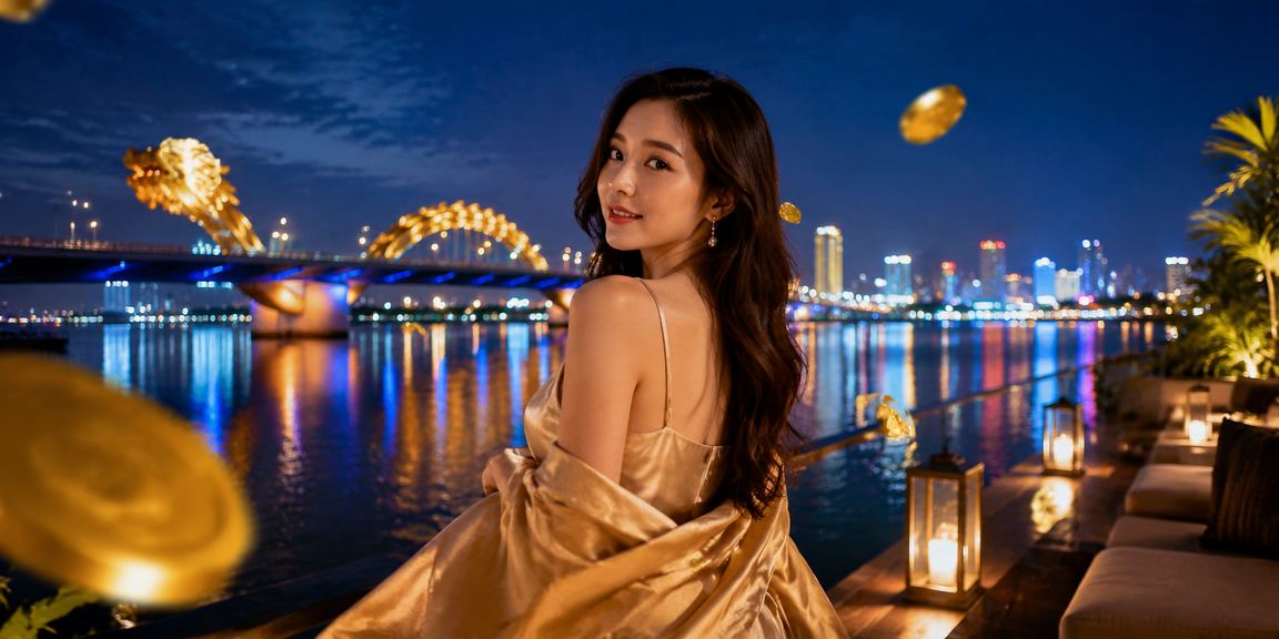Người chơi tận hưởng baccarat trực tuyến tại bãi biển Đà Nẵng với thiết bị di động